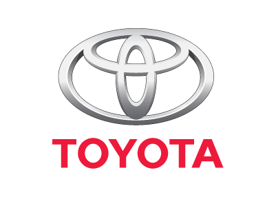 Toyota overlapping oval logo – Toyota repair service Abu Dhabi